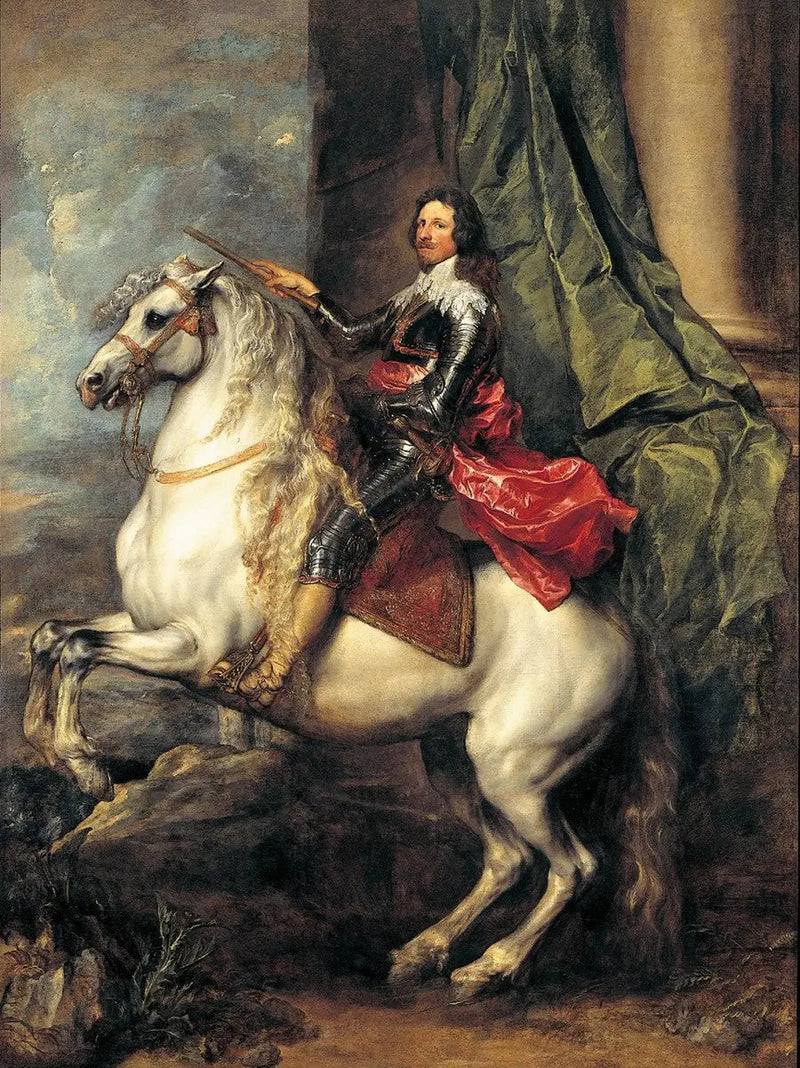 retrato equestre de Thomas de Savoie-Carignan - Antoine van Dyck