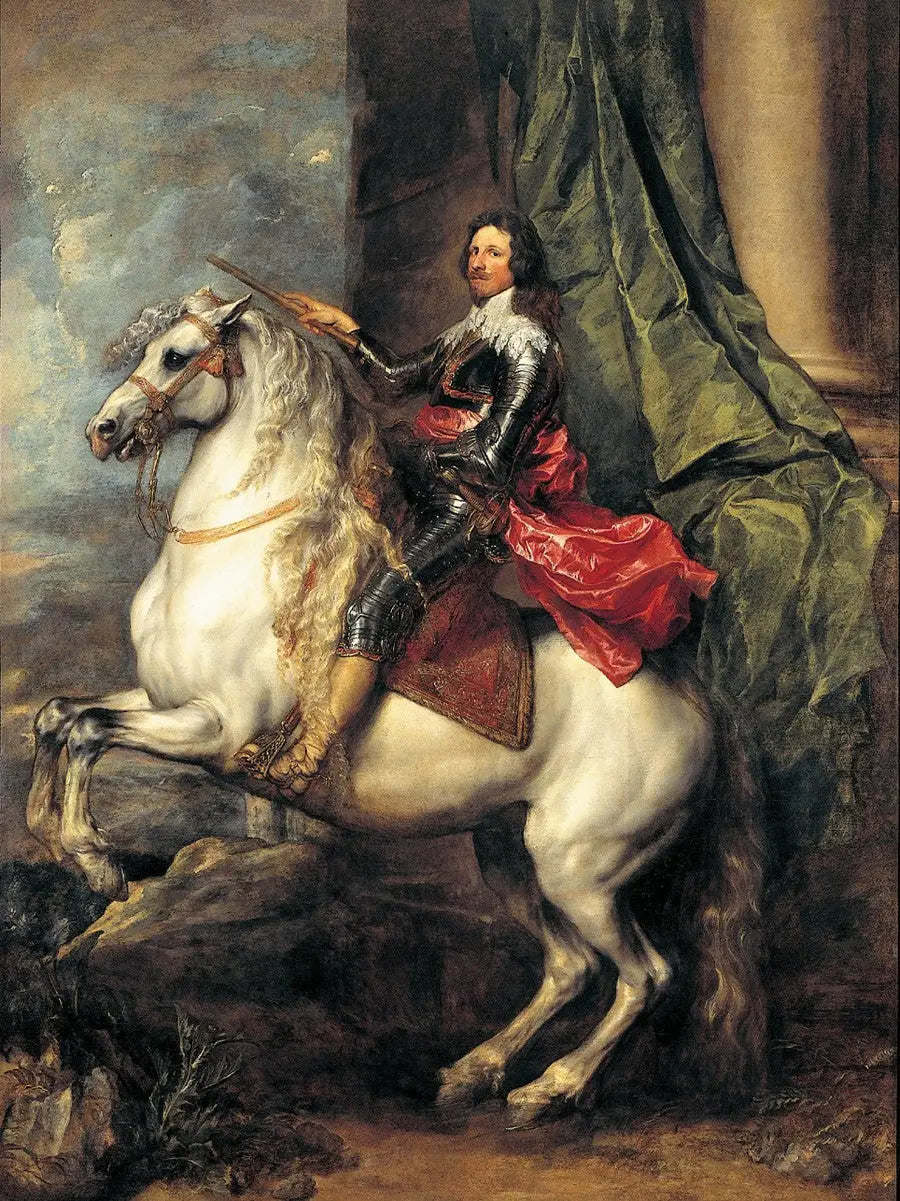 retrato equestre de Thomas de Savoie-Carignan - Antoine van Dyck