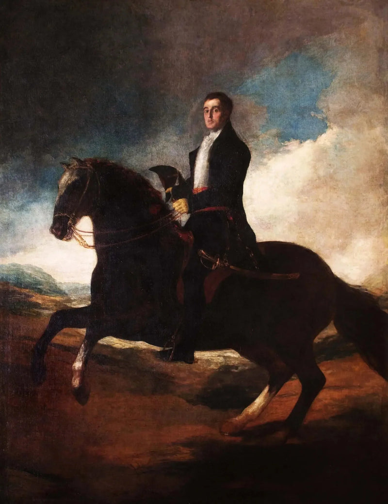 Retrato equestre do 1º duque de Wellington - Francisco de Goya