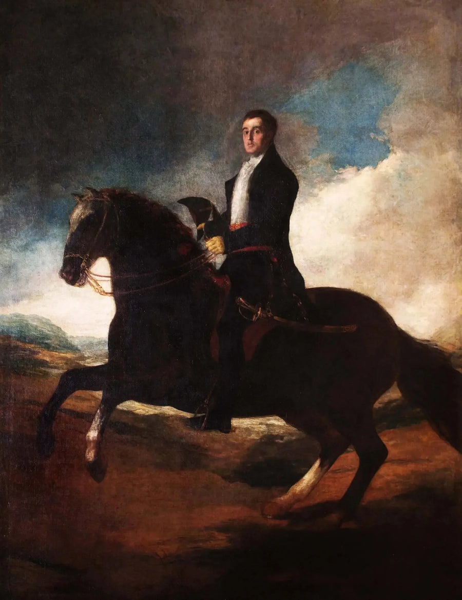 Retrato equestre do 1º duque de Wellington - Francisco de Goya