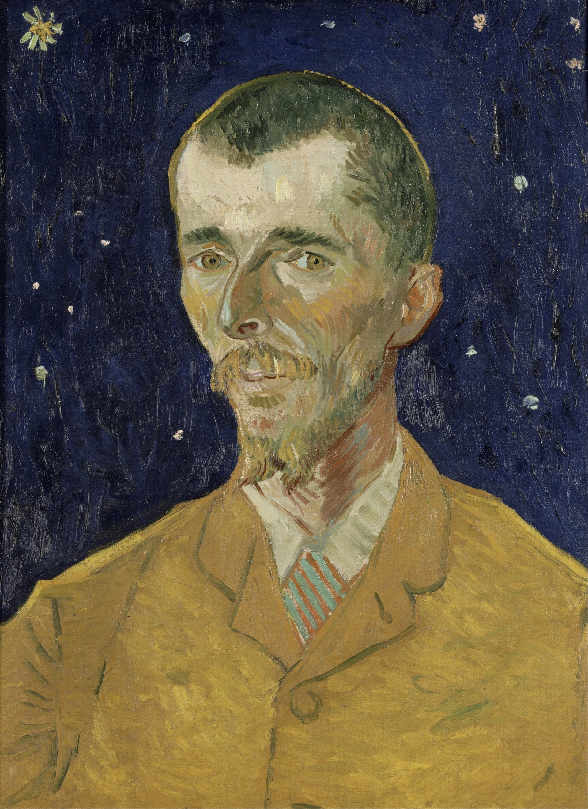 Portrait d’Eugène Boch dit Le Poète F462 de Vincent van Gogh, musée d’Orsay