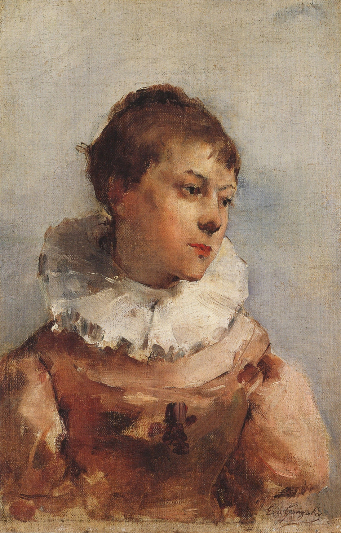 Retrato - Eva Gonzalès
