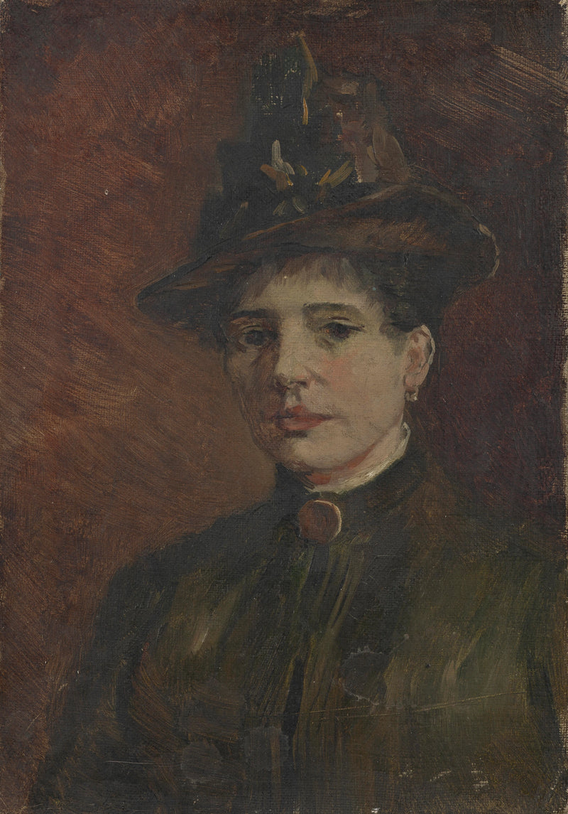 Retrato de mulher - Vincent van Gogh