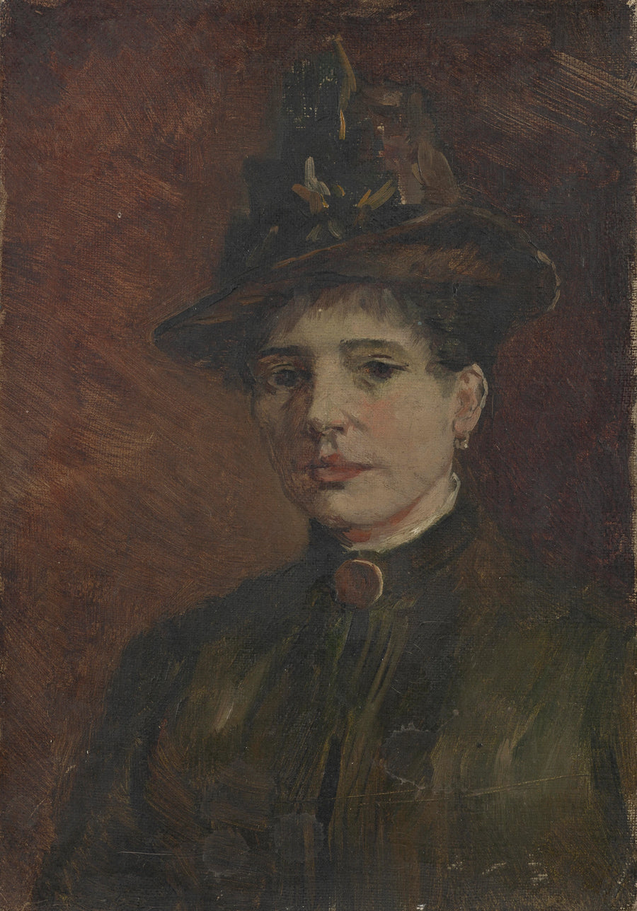Retrato de mulher - Vincent van Gogh