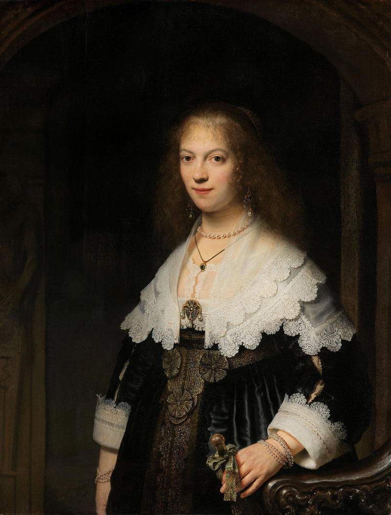 Retrato de Maria Trip - Rembrandt