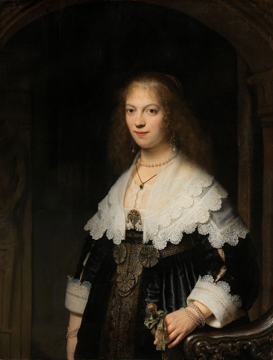 Retrato de Maria Trip - Rembrandt