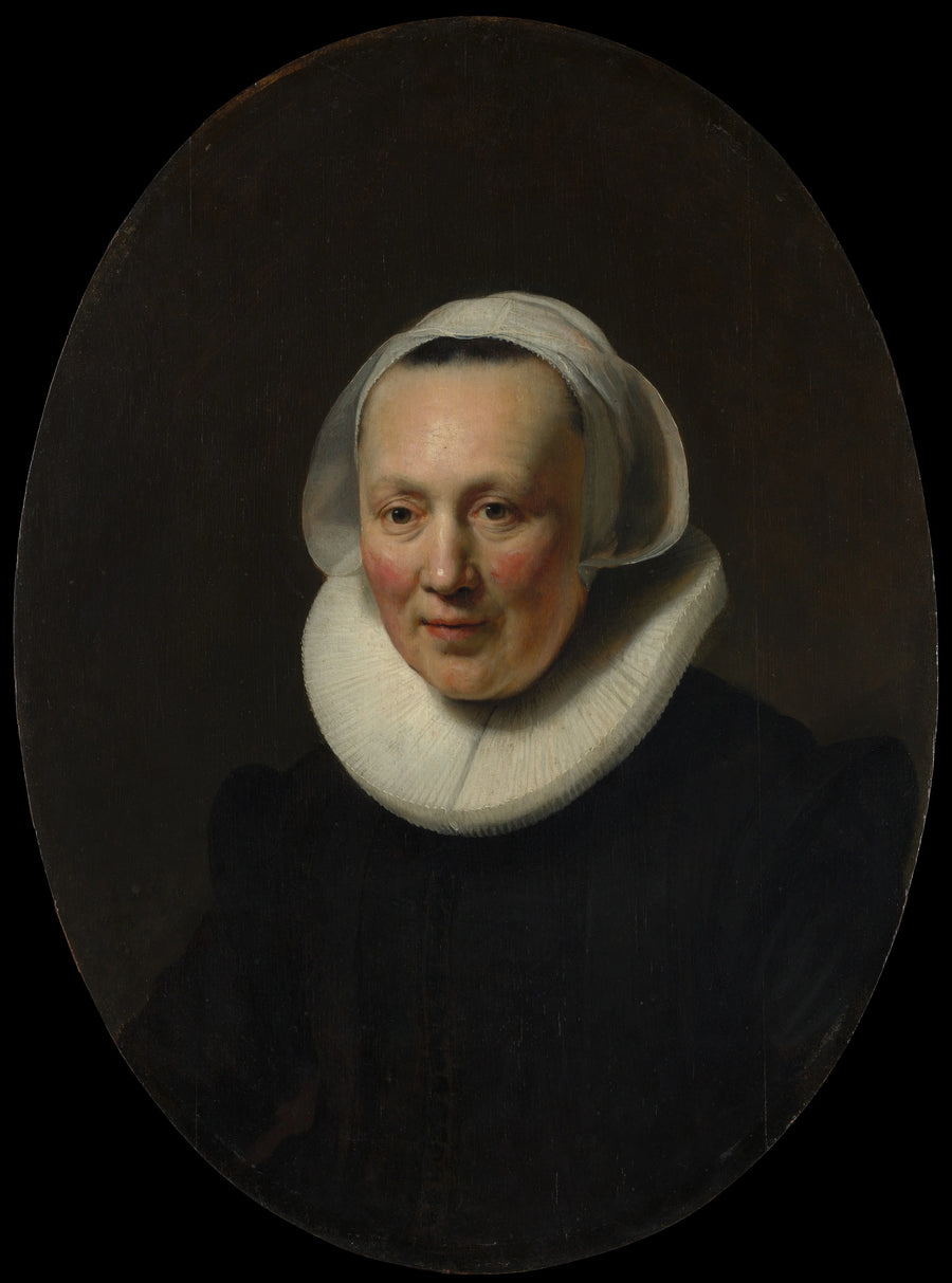 Retrato de uma jovem mulher. - Rembrandt