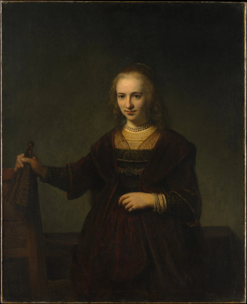 Retrato de mulher - Rembrandt
