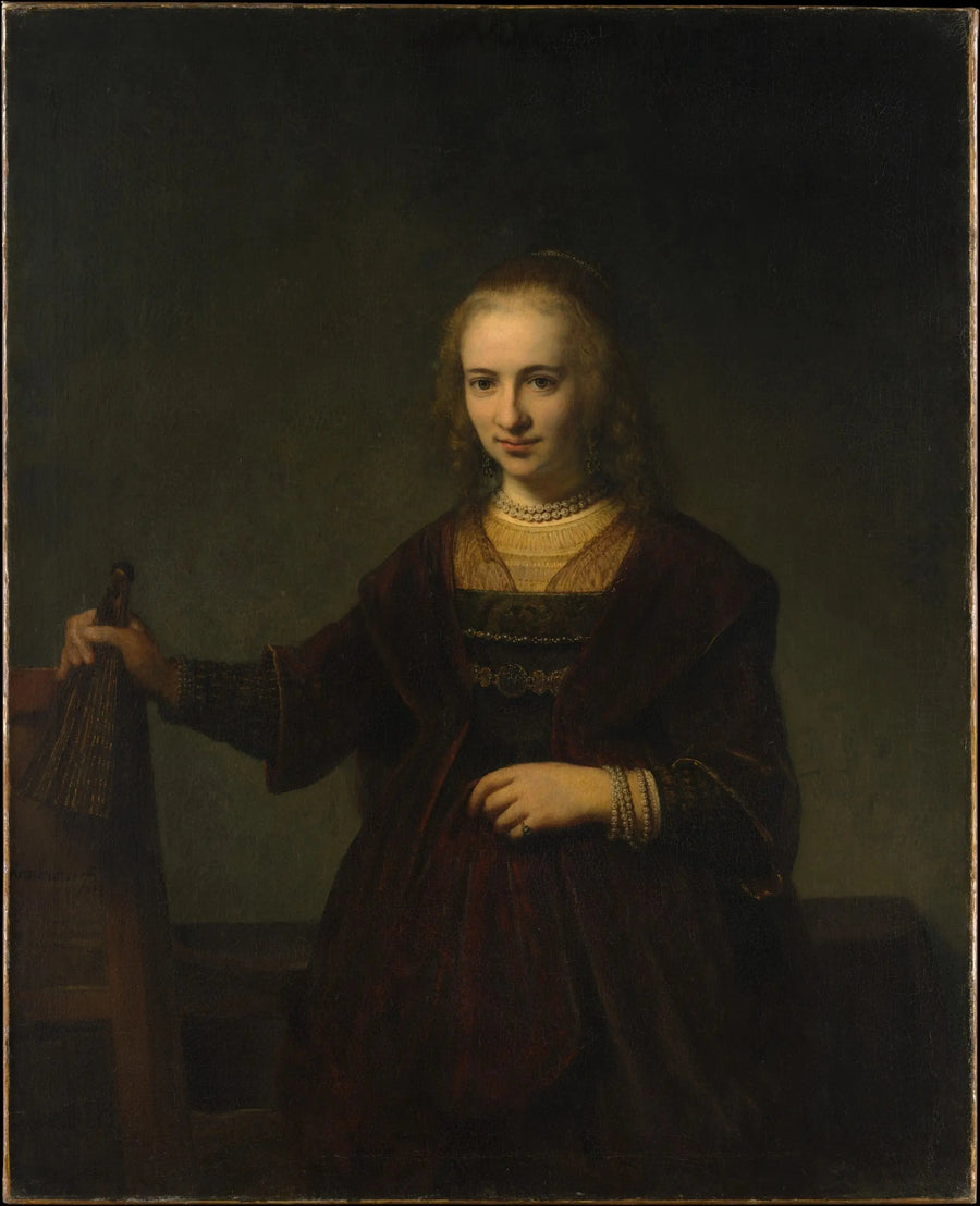 Retrato de mulher - Rembrandt