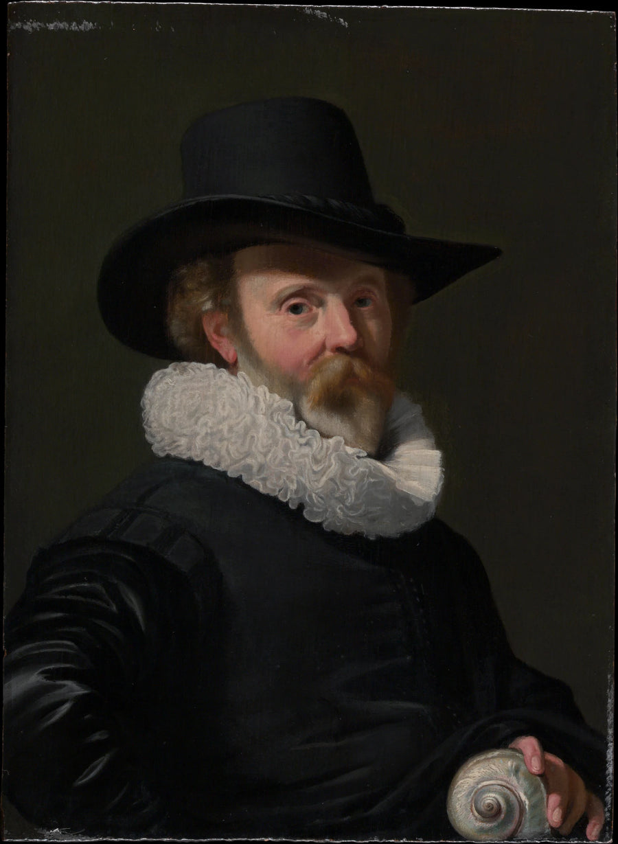 Portrait d'un homme à la coquille - Thomas de Keyser