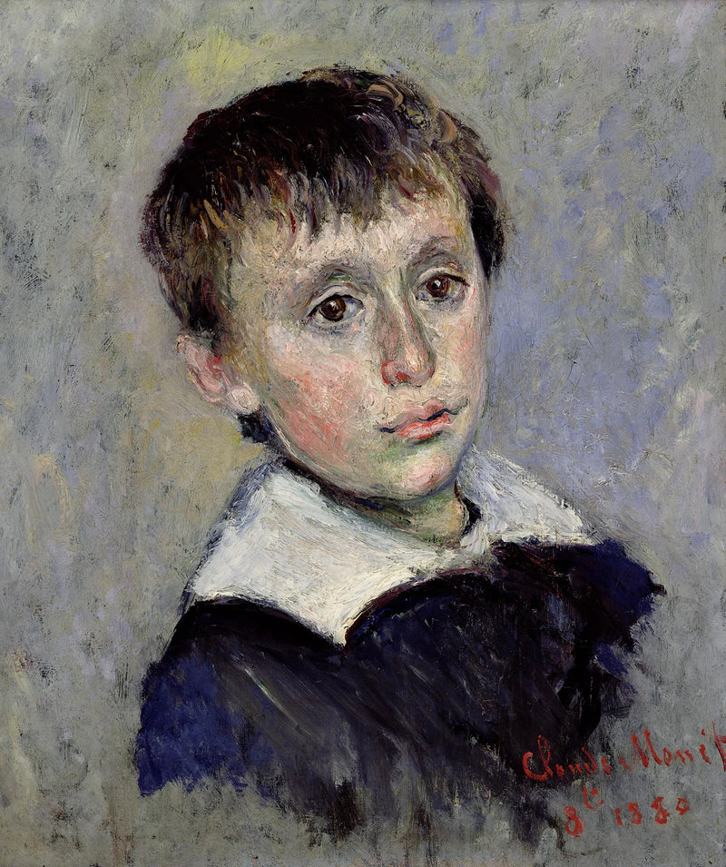Retrato de Jean Monet W632 - Claude Monet