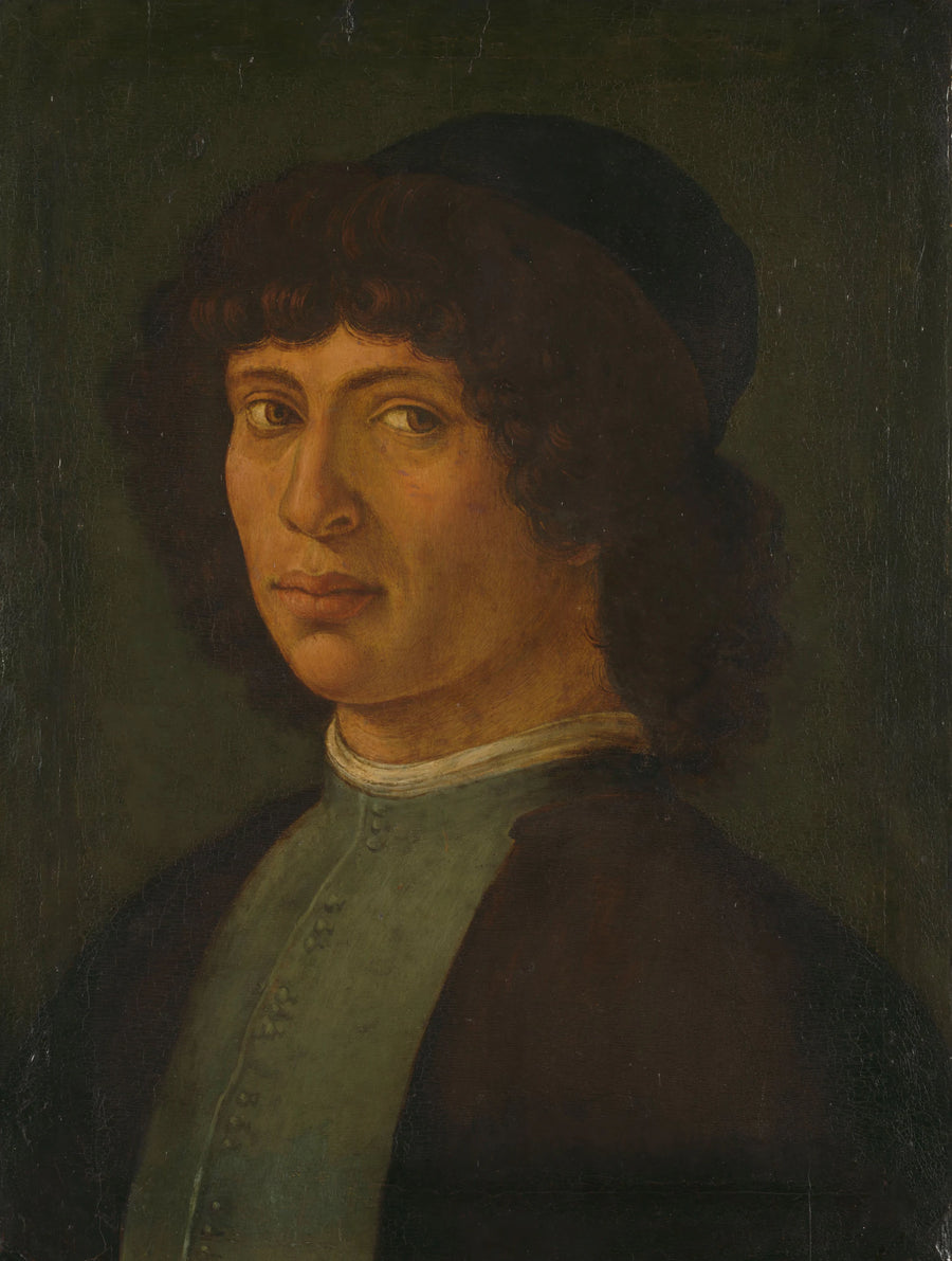 Portrait d'un jeune homme - Artiste inconnu du Rijksmuseum