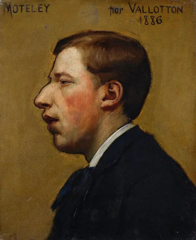 Retrato de Jules Moteley - Félix Vallotton