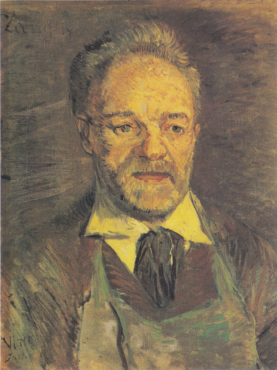 Retrato de Julien Tanguy - Vincent van Gogh