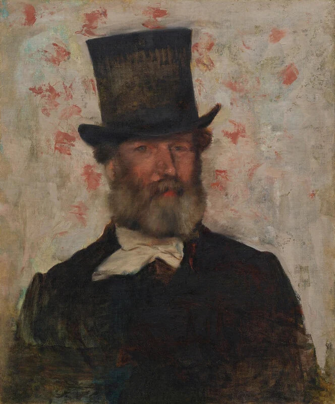 Retrato de Léopold Levert - Edgar Degas
