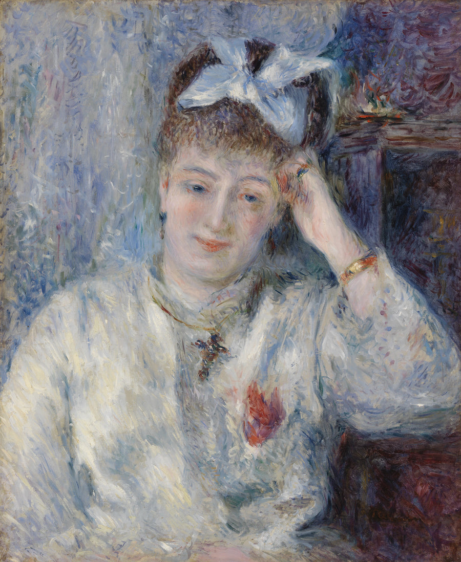 Retrato de Mademoiselle Marie Murer (Retrato de Mademoiselle Marie Murer) - Pierre-Auguste Renoir