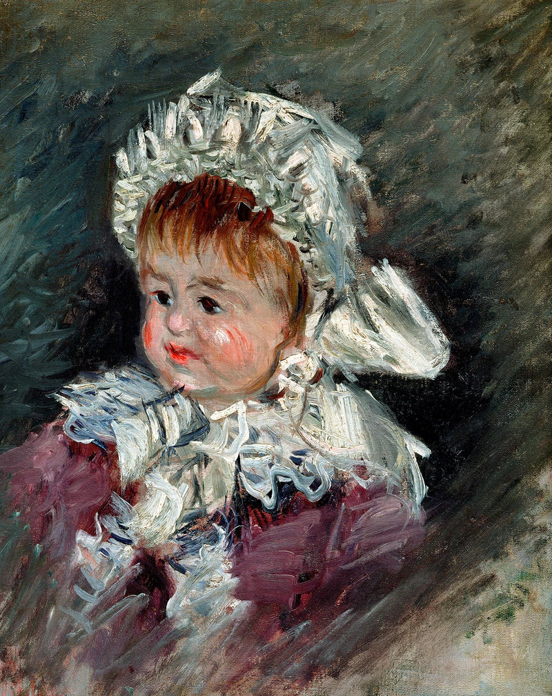 Retrato de Michel Monet bebê W504 - Claude Monet