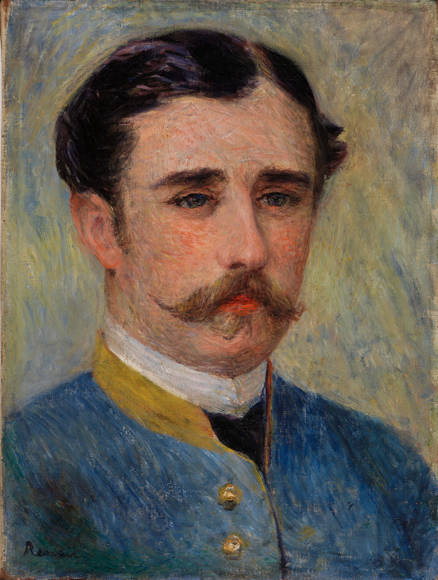 Retrato de homem (Senhor Charpentier) - Pierre-Auguste Renoir