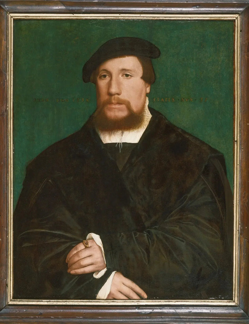 Retrato de um comerciante hanseático - Hans Holbein, o Jovem