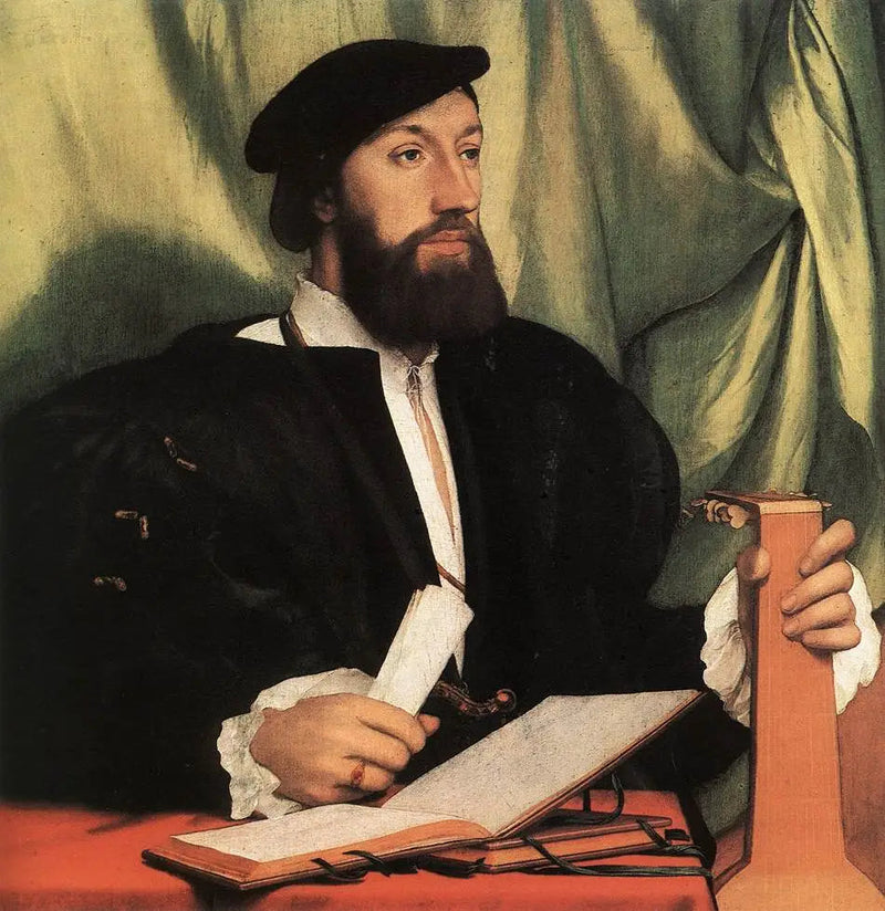 Retrato de um homem com alaúde - Hans Holbein, o Jovem