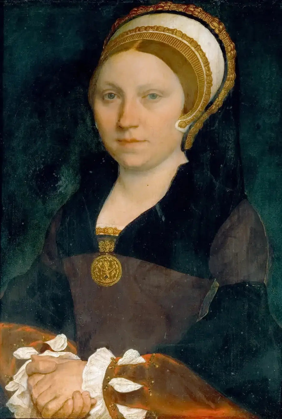 Retrato de uma dama inglesa - Hans Holbein, o Jovem