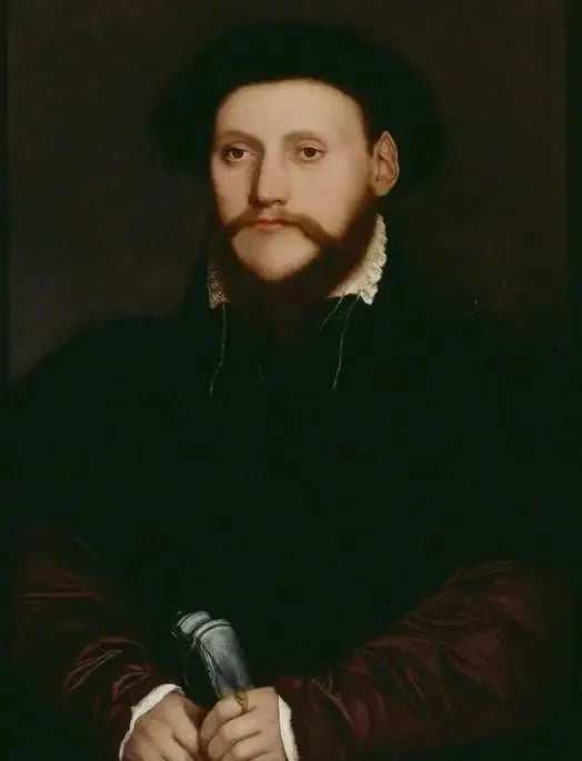 Retrato de um Cavalheiro Desconhecido - Hans Holbein, o Jovem
