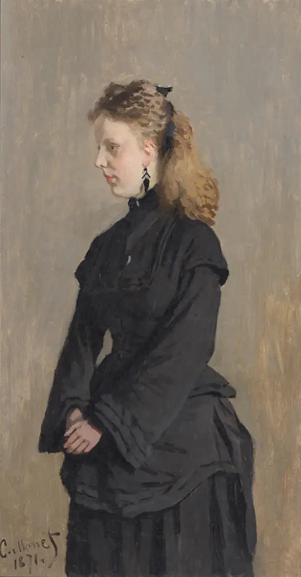 Retrato de Guurtje Van de Stadt - Claude Monet