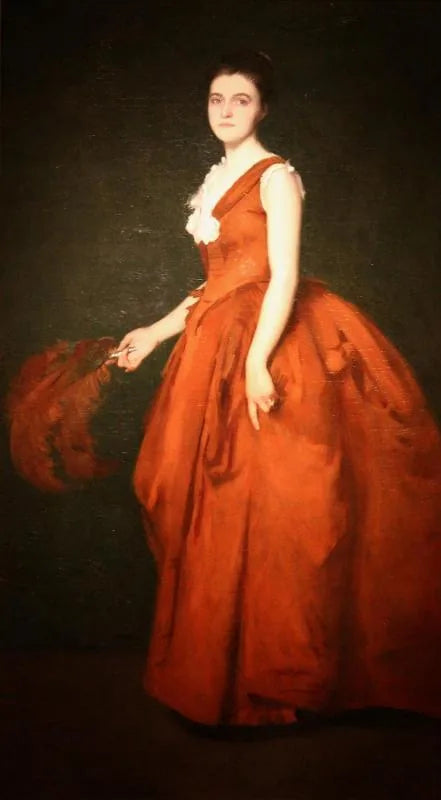 Retrato de Madame T - Edmund Charles Tarbell