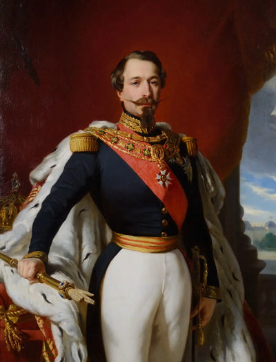 Portrait officiel de Napoléon III - Franz Xaver Winterhalter - Alpha Reproduction
