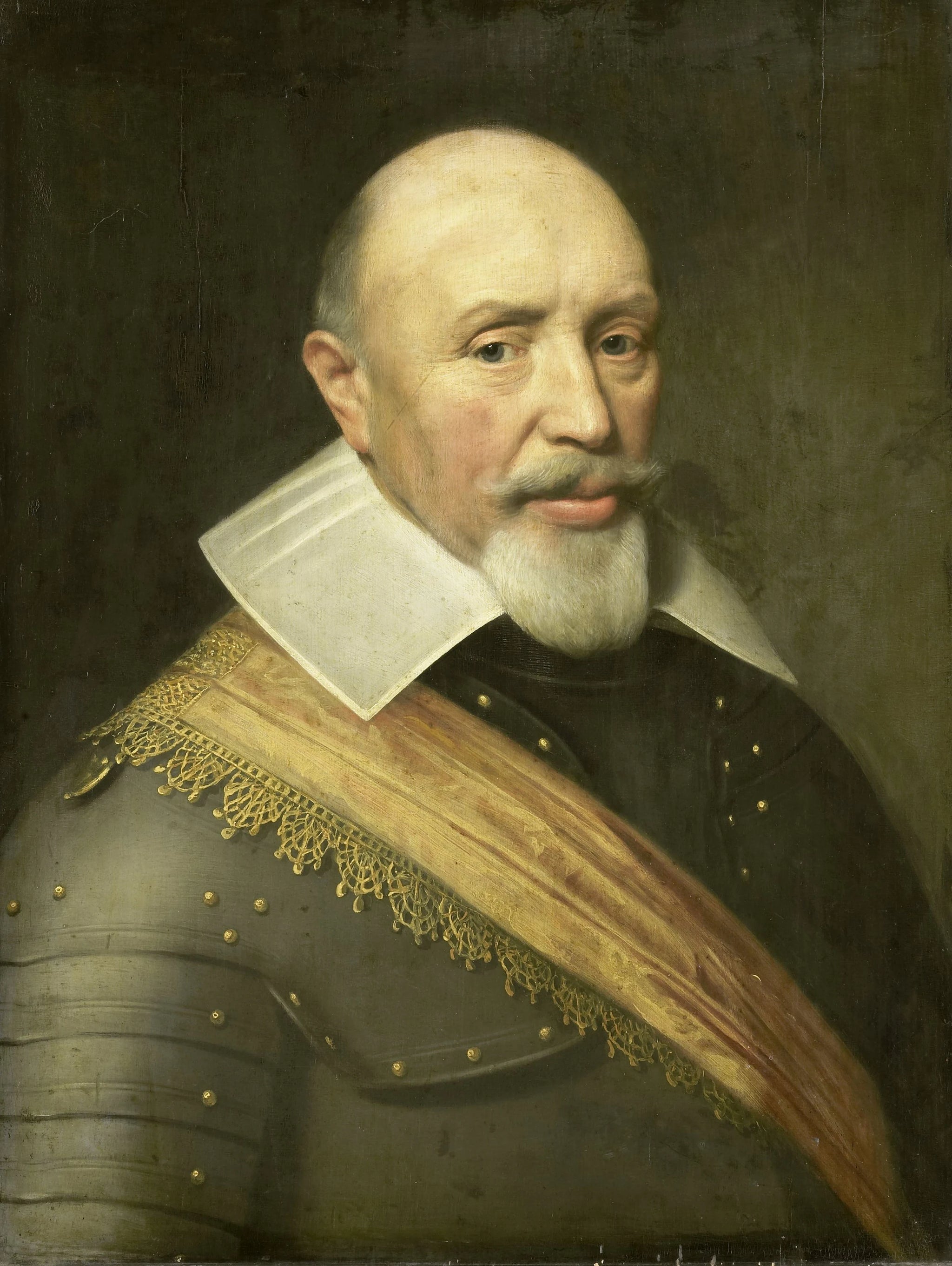 Portrait d'un officier - Jan van Ravesteyn