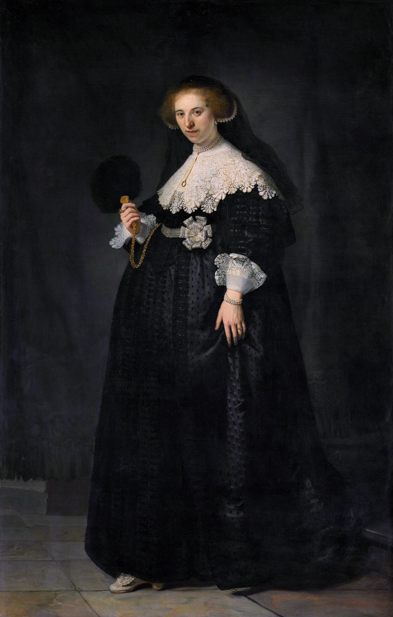 Retrato de Oopjen Coppit - Rembrandt