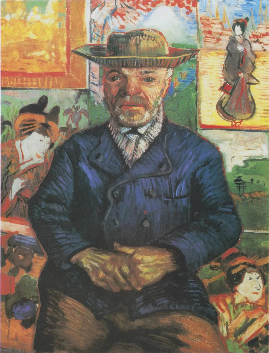 Retrato do Padre Tanguy - Vincent van Gogh