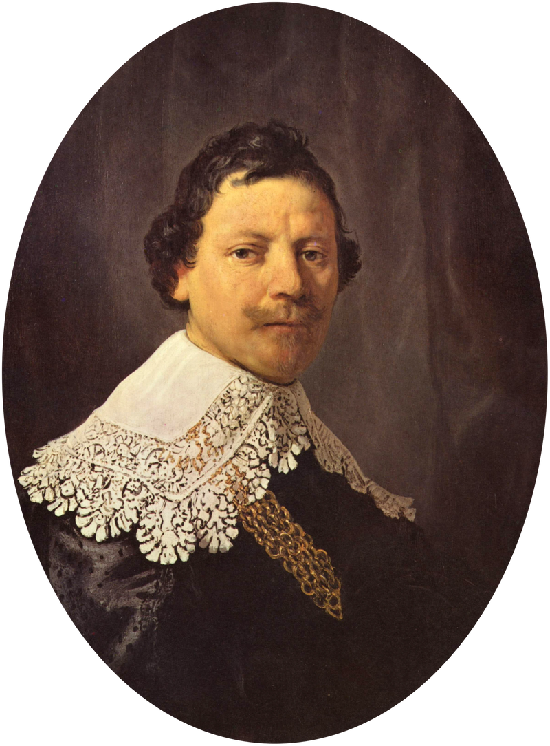 Retrato de Philips Lucasz. (....-1641) - Rembrandt