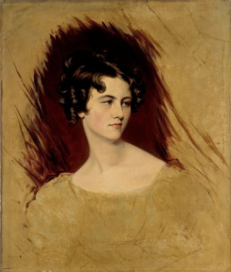 Retrato Presuntivo da Princesa Clémentine de Metternich - Thomas Lawrence