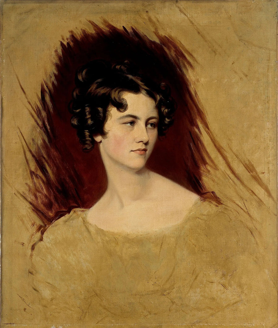 Retrato Presuntivo da Princesa Clémentine de Metternich - Thomas Lawrence