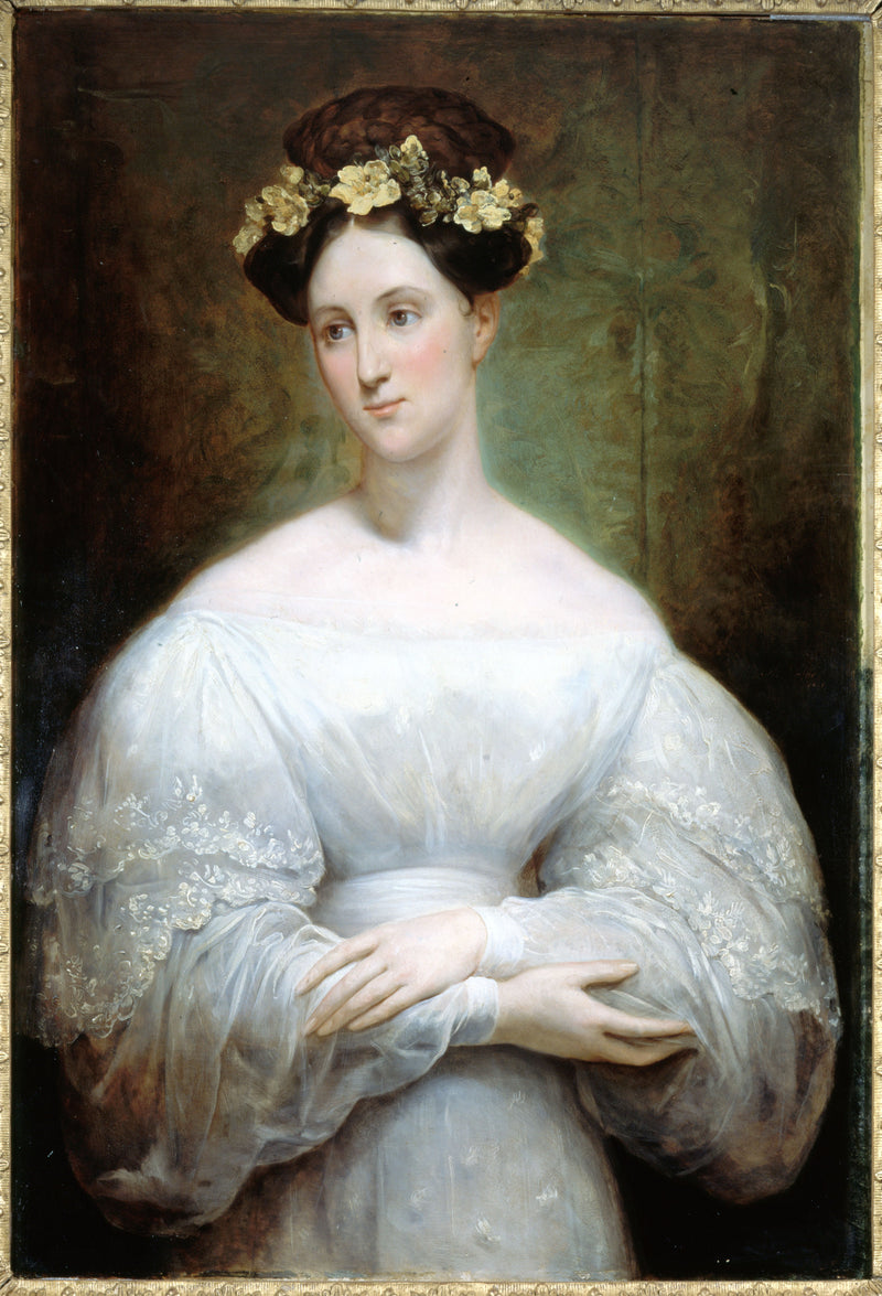 Retrato Presuntivo da Princesa Marie d'Orléans - Ary Scheffer