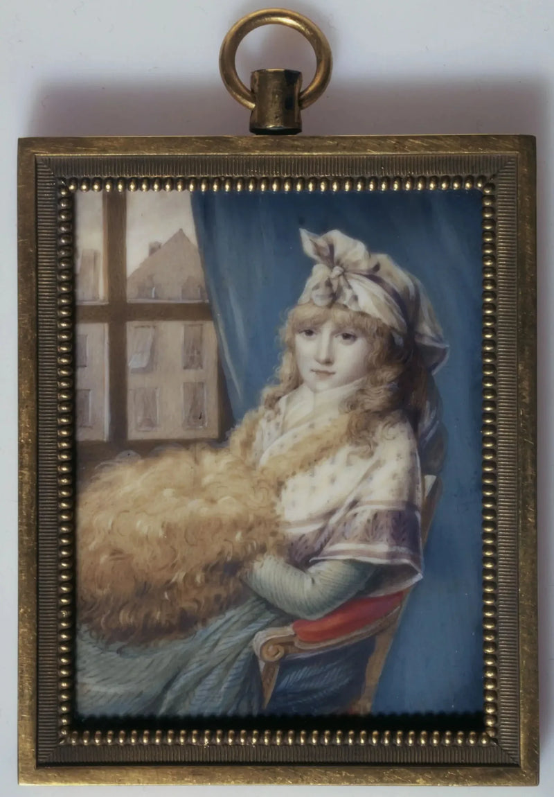 Retrato Presuntivo de Lucile Desmoulins - Louis-Léopold Boilly