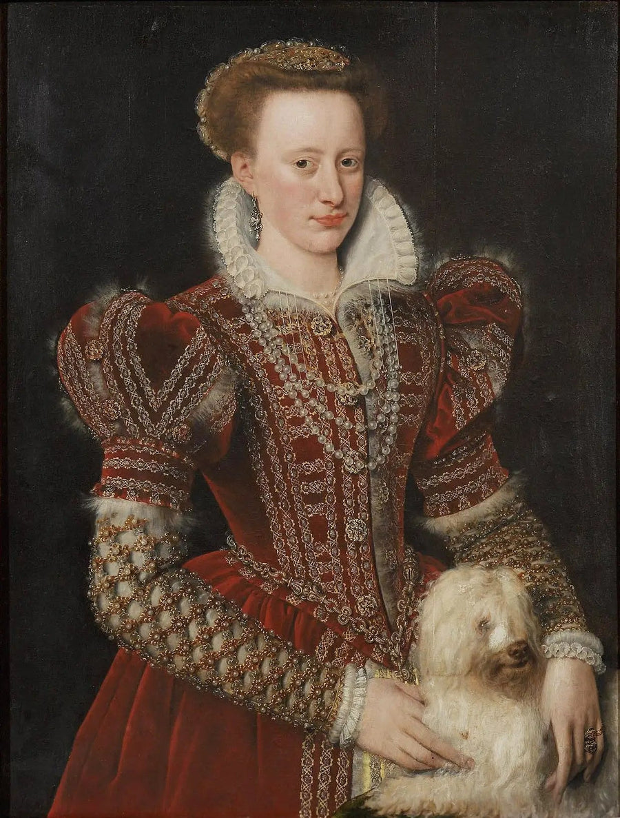 Retrato Presuntivo de Margarida da França (1553-1615) - François Clouet