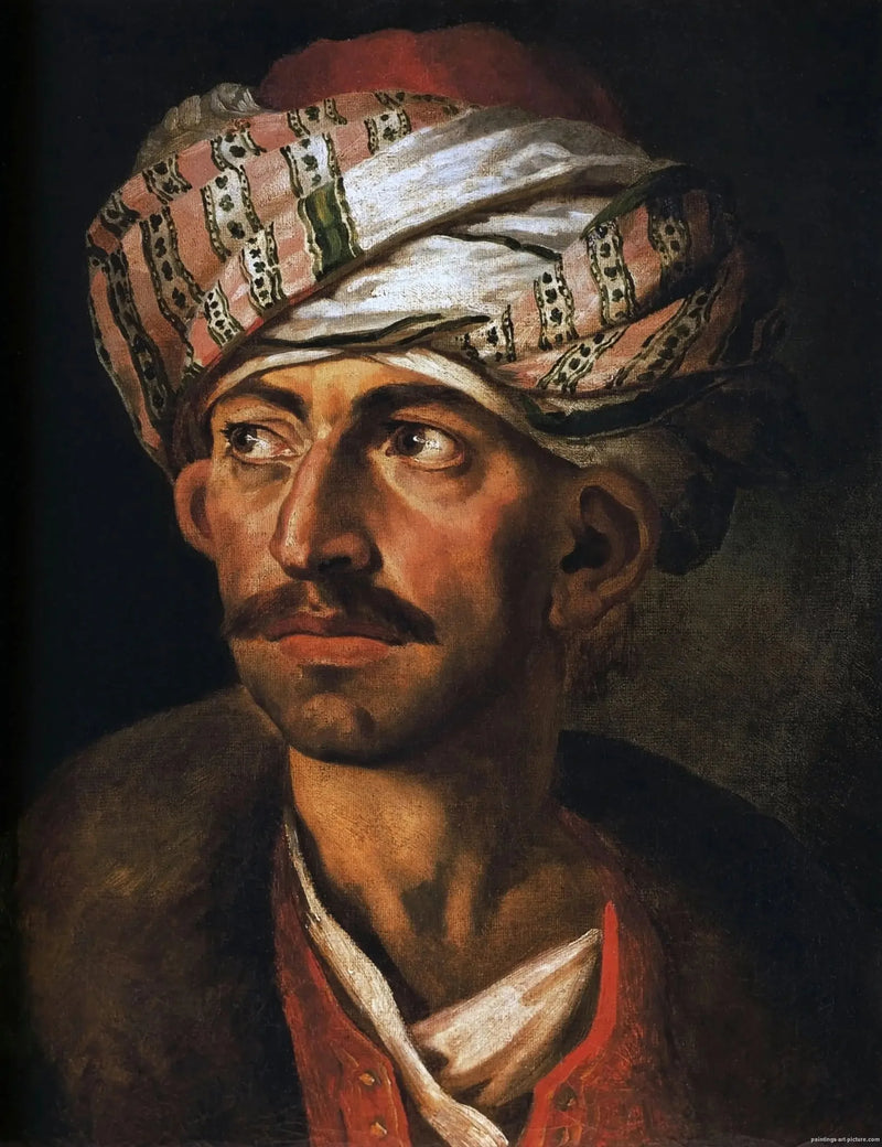 Retrato presumido de Mustapha - Théodore Géricault