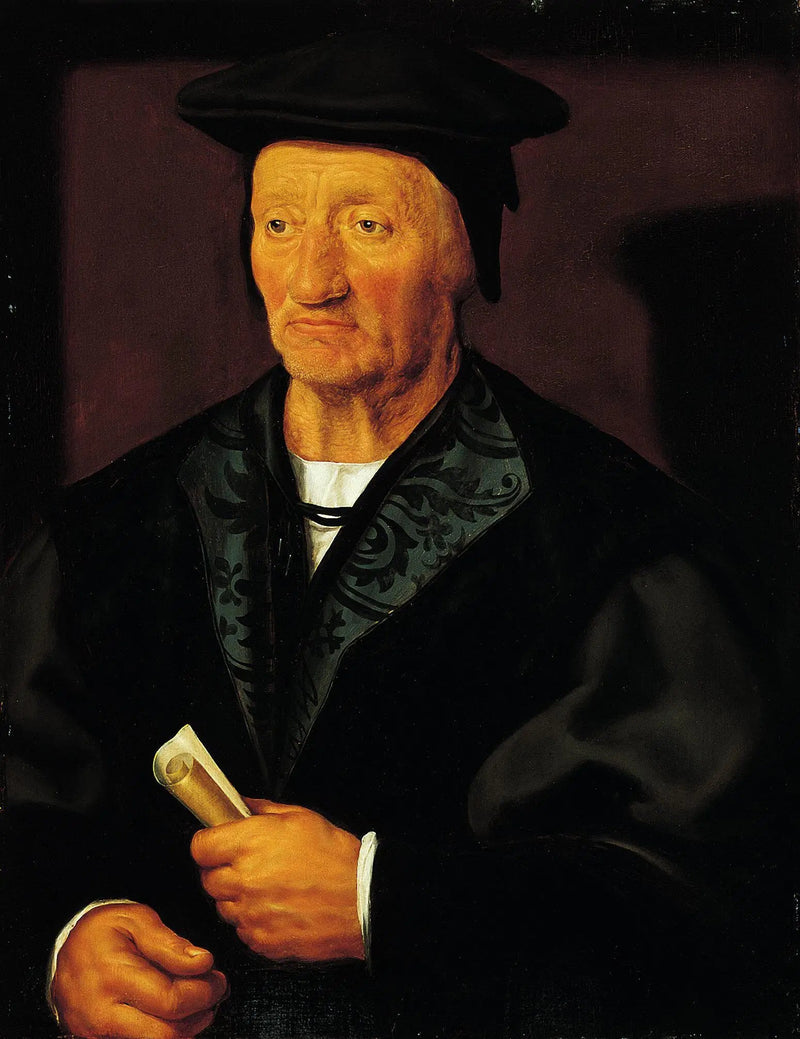 Retrato Presuntivo de Sébastien Munster - Peter Paul Rubens