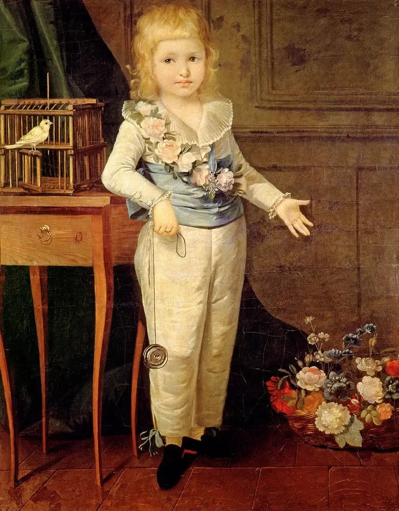 Retrato Presunção de Luís XVII - Élisabeth Vigée Le Brun