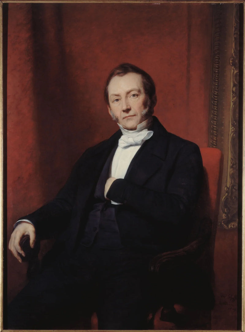 Retrato presumido de Jean Abraham Nottebohm - Ary Scheffer