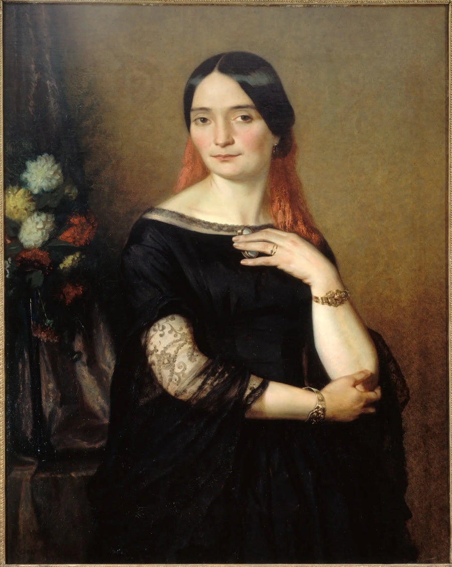 Retrato presumido de Mademoiselle Mars - Ary Scheffer