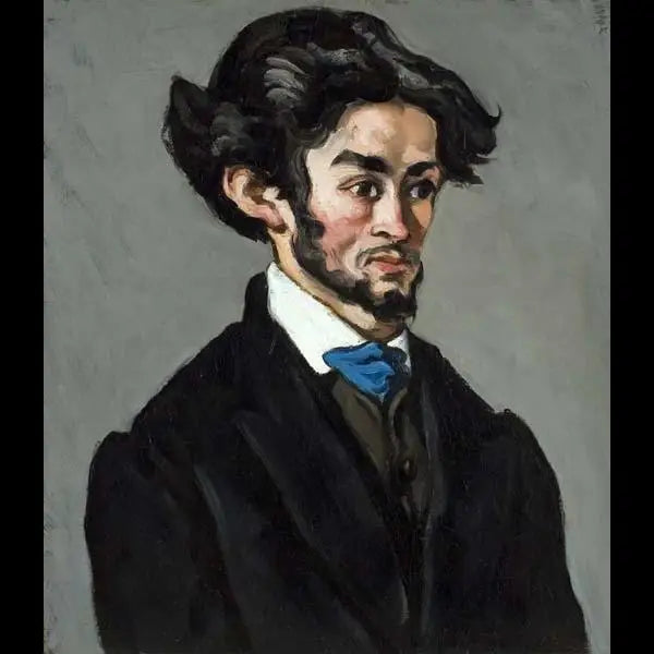 Retrato romântico - Paul Cézanne