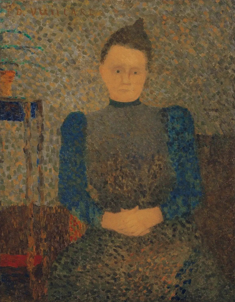 Retrato Esquemático de Marie Vuillard - Édouard Vuillard