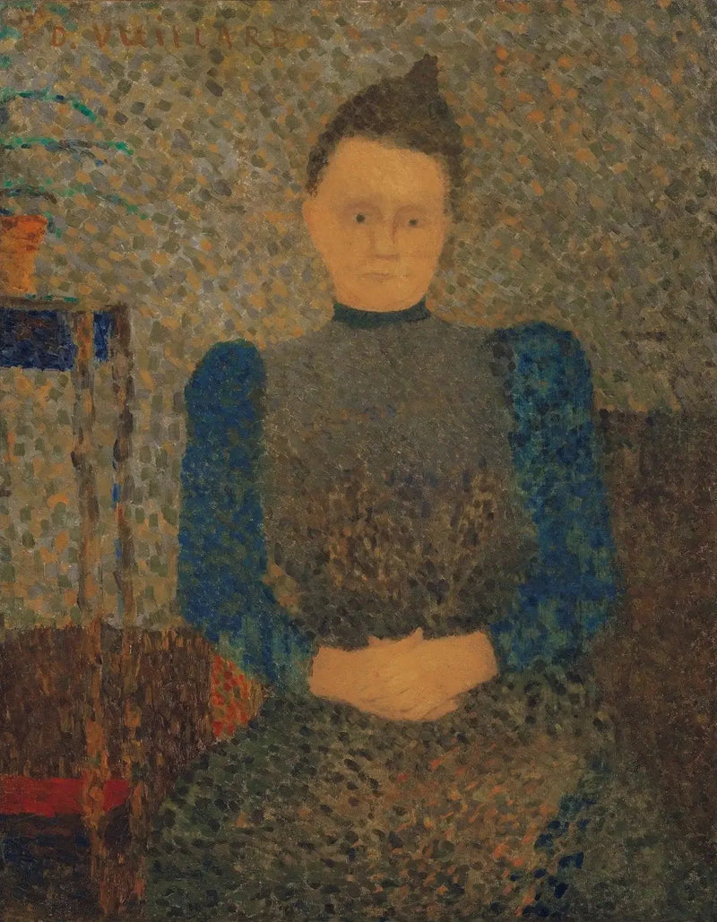 Retrato Esquemático de Marie Vuillard - Édouard Vuillard