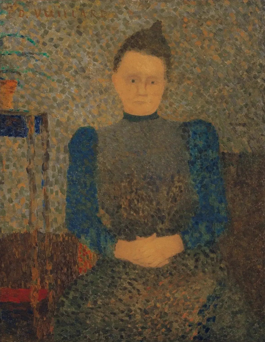 Retrato Esquemático de Marie Vuillard - Édouard Vuillard