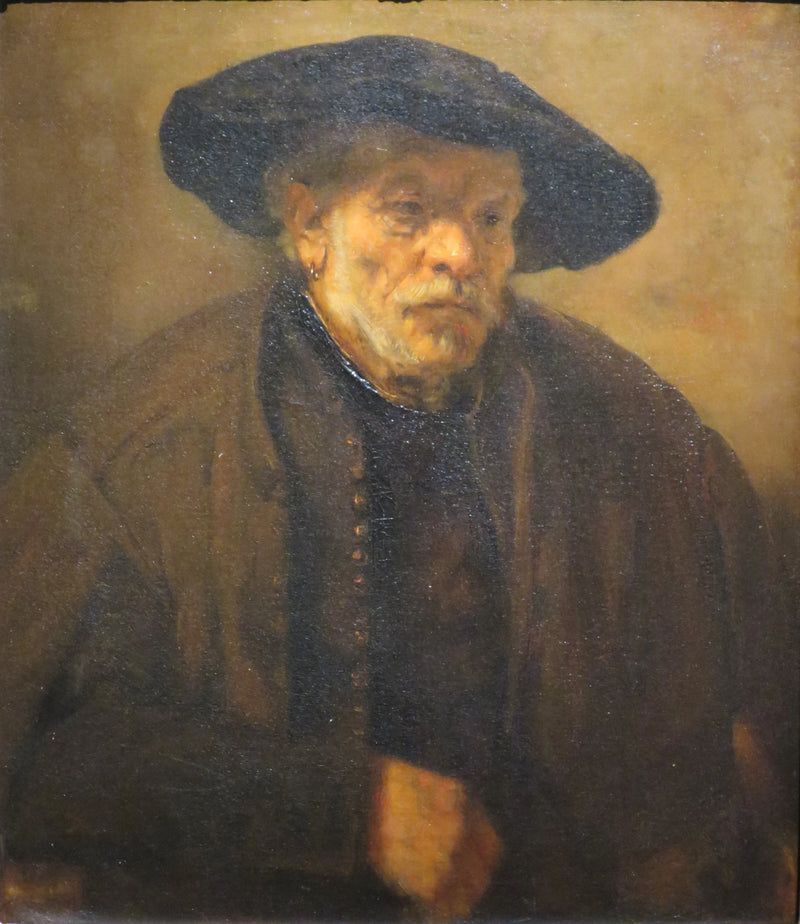 Retrato de um homem idoso. - Rembrandt