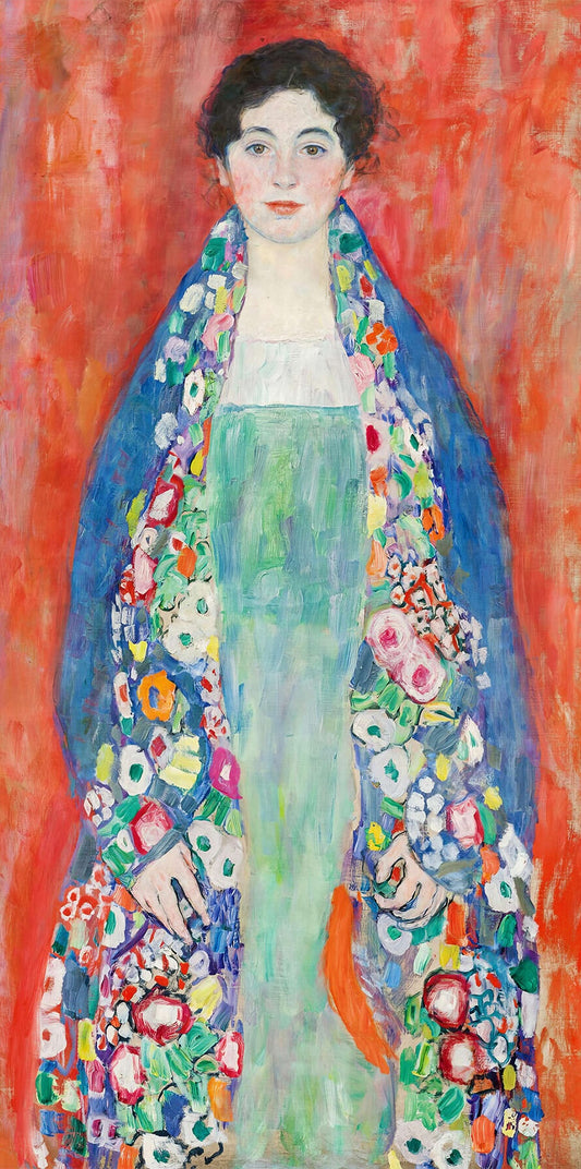 🎀 Retrato de Miss Lieser – Gustav Klimt (1917)