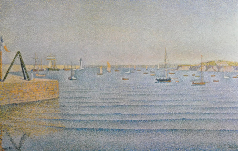 Portrieux. A Ondulação - Paul Signac